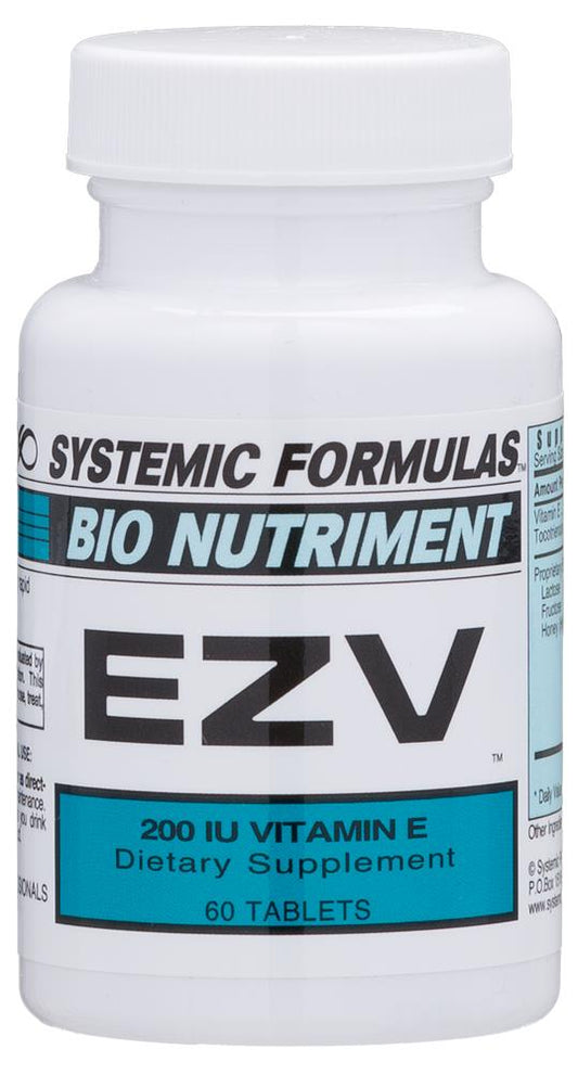 Systemic Formulas Bio Nutriment EZV 200 I.U. Vitamin E