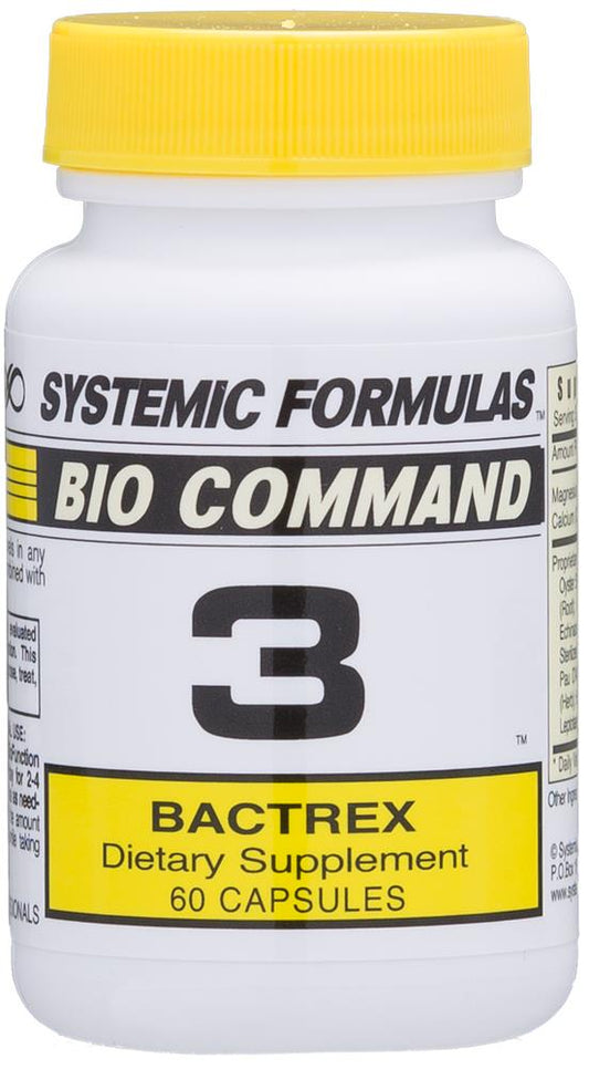 Systemic Formulas Bio Command 3 Bactrex