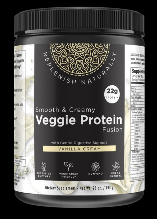 Mother Earth Labs Replenish Veggie Protein Vanilla Organic