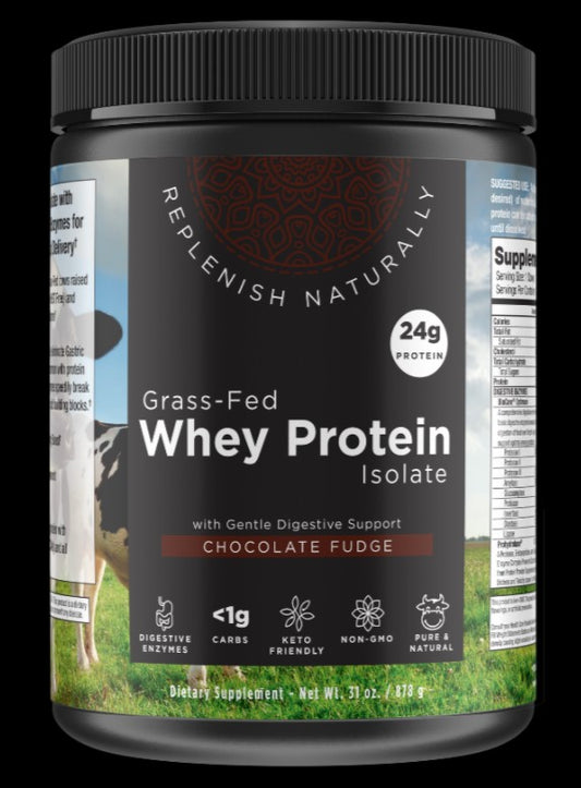 Mother Earth Labs Replenish Whey Protein Chocolate