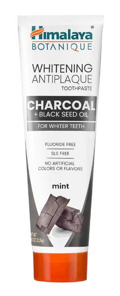 Himalaya Wellness Whitening Antiplaque Charcoal + Black Seed Oil Toothpaste