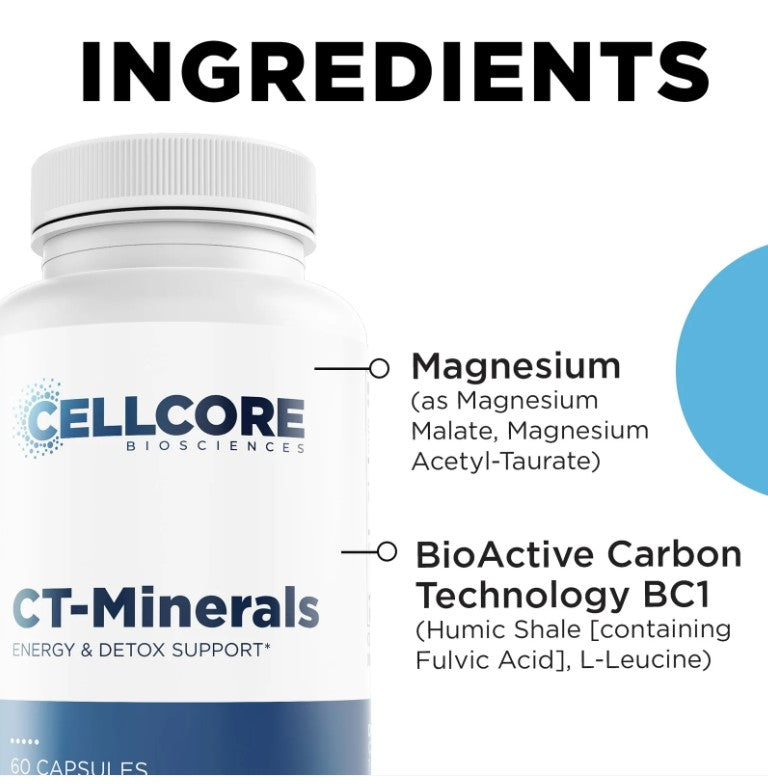 CellCore Biosciences CT-Minerals - 60 Capsules