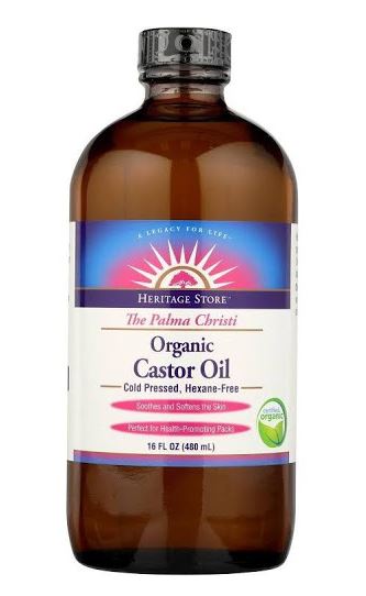 Heritage Organic Castor Oil 16oz