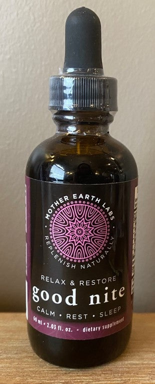 Mother Earth Labs Good Nite Sleep Aid ORIGINAL FORMULA (no GABA or Lemon Balm)